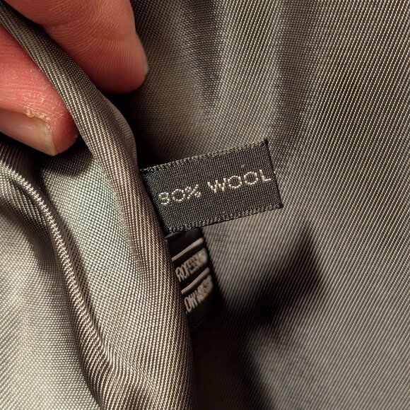 Stafford Grey Wool Blend Men's Size Large - Picture 4 of 5